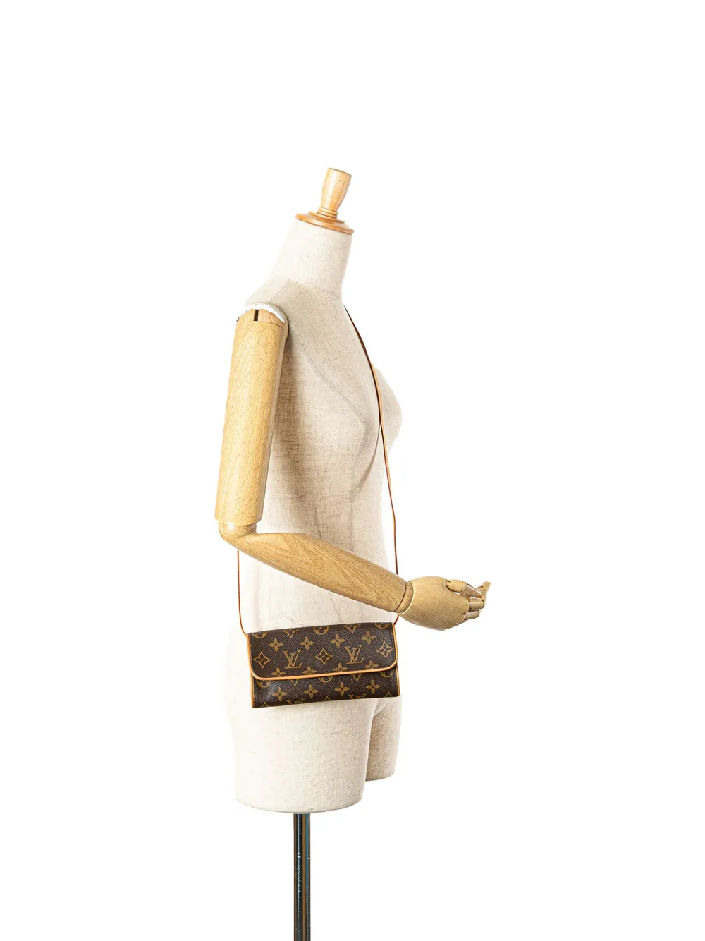 Louis Vuitton Pre-Owned 2001 Monogram Pochette Twin PM crossbody bag | Pre-Owned | Image 2