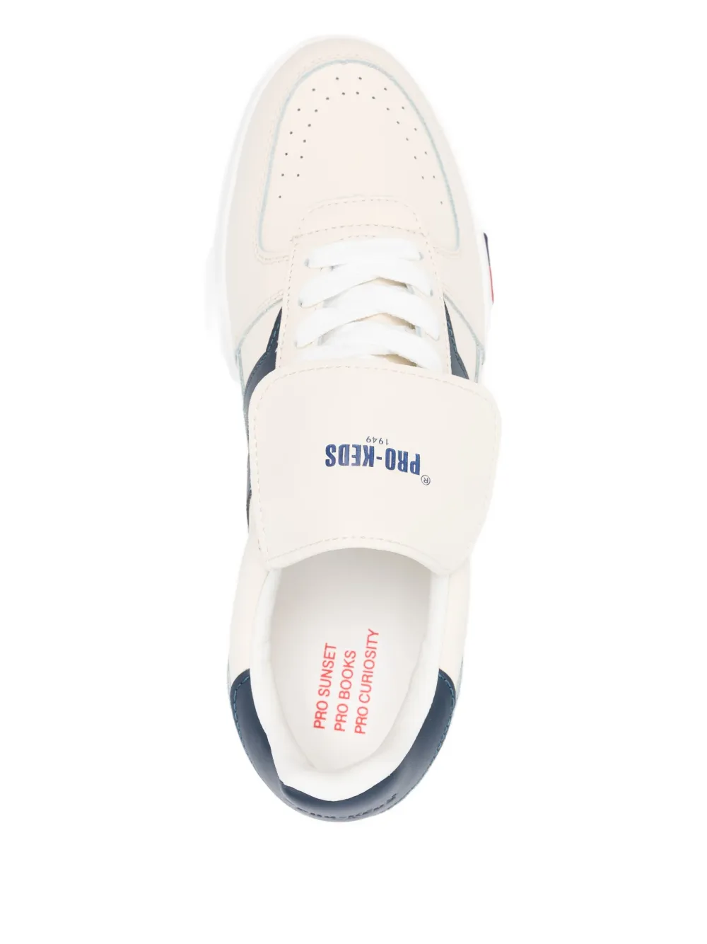 Pro-Keds leather strap low-tops Neutrals
