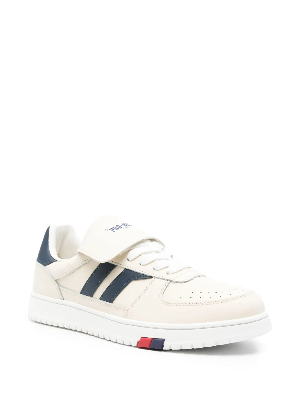 Pro-Keds leather strap low-tops Neutrals