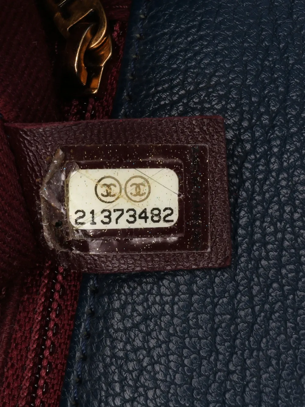 Pre-owned Chanel 2015-2016 Paris-salzburg Small Patent And Goatskin Cc Eyelet Flap Crossbody Bag