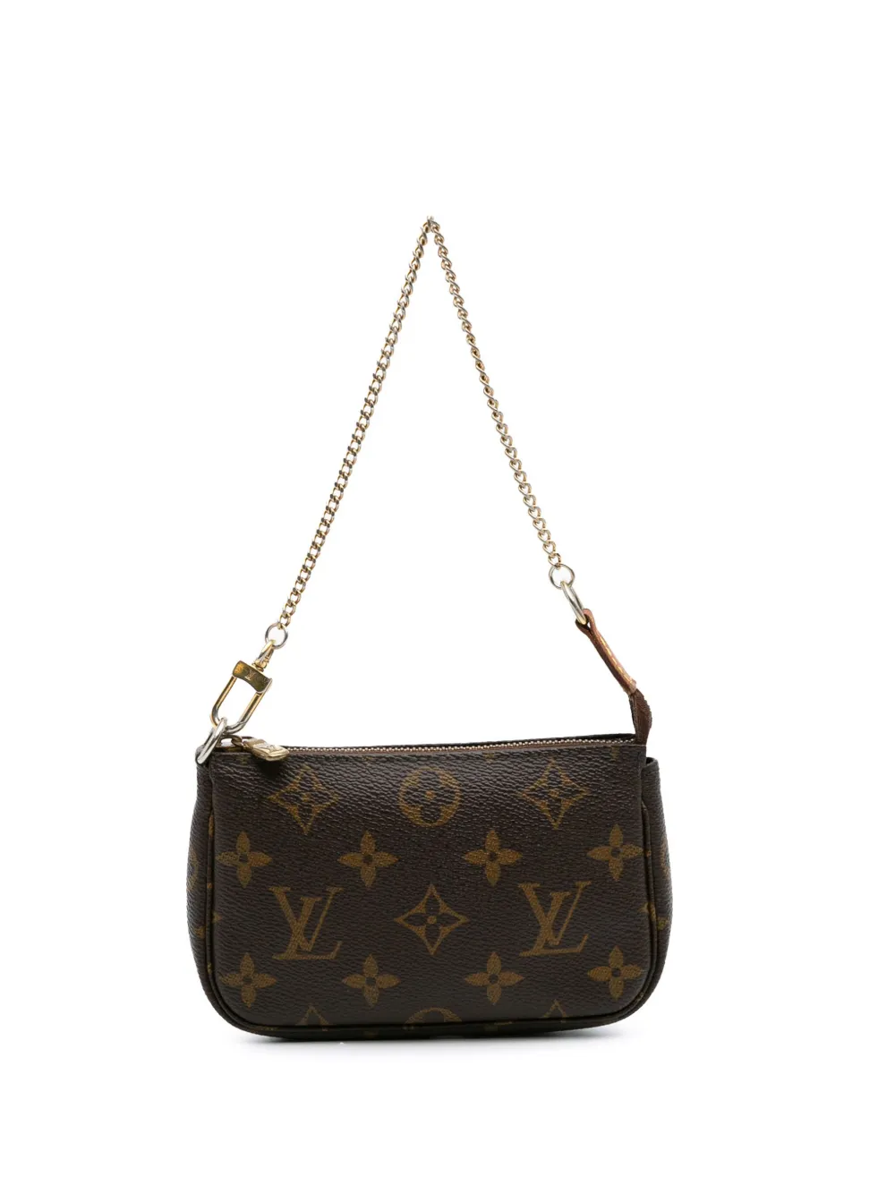 Louis Vuitton Pre-Owned 2010 Monogram Mini Pochette Accessoires handbag | Brown | Image 1