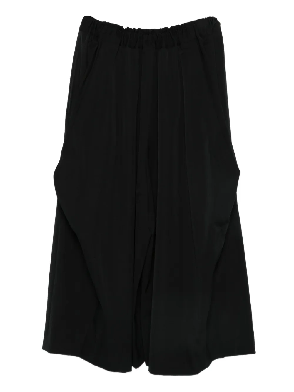 Comme Des Garçons Elastische palazzo broek Zwart