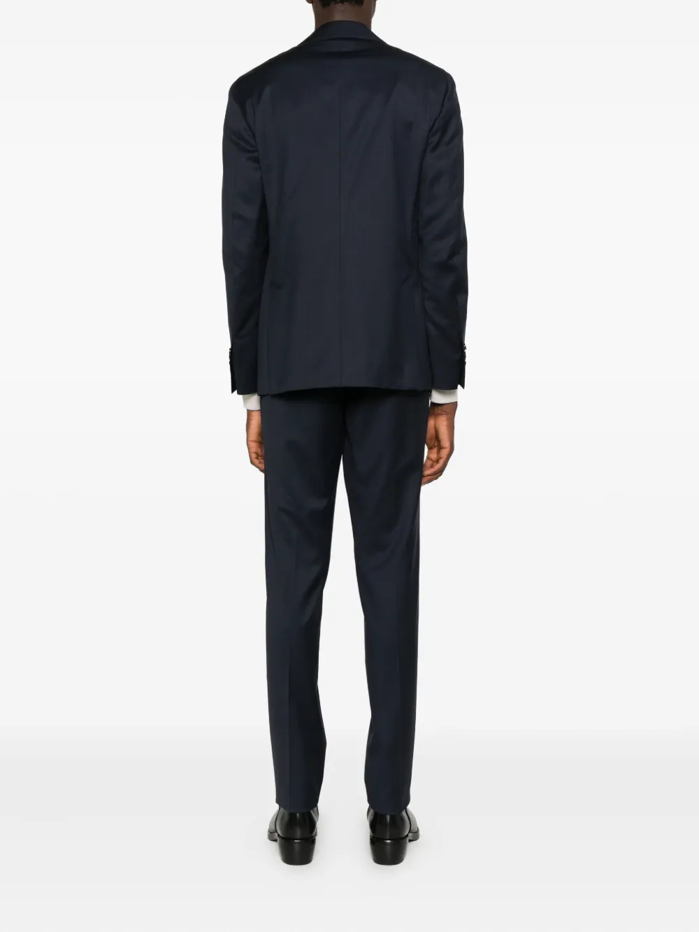 Lardini Pak met enkele rij knopen Blauw