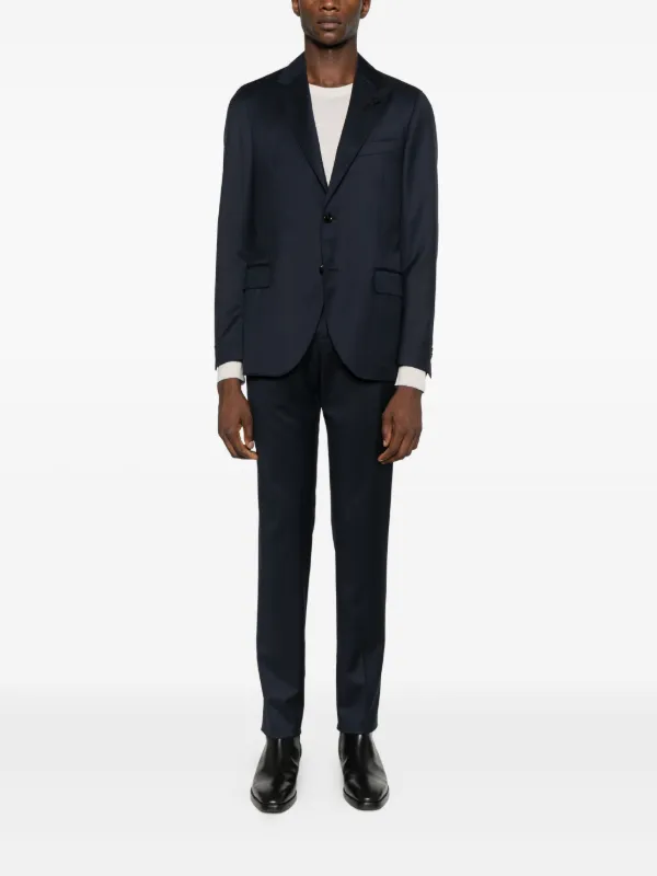 Lardini シングルスーツ | ブルー | FARFETCH JP