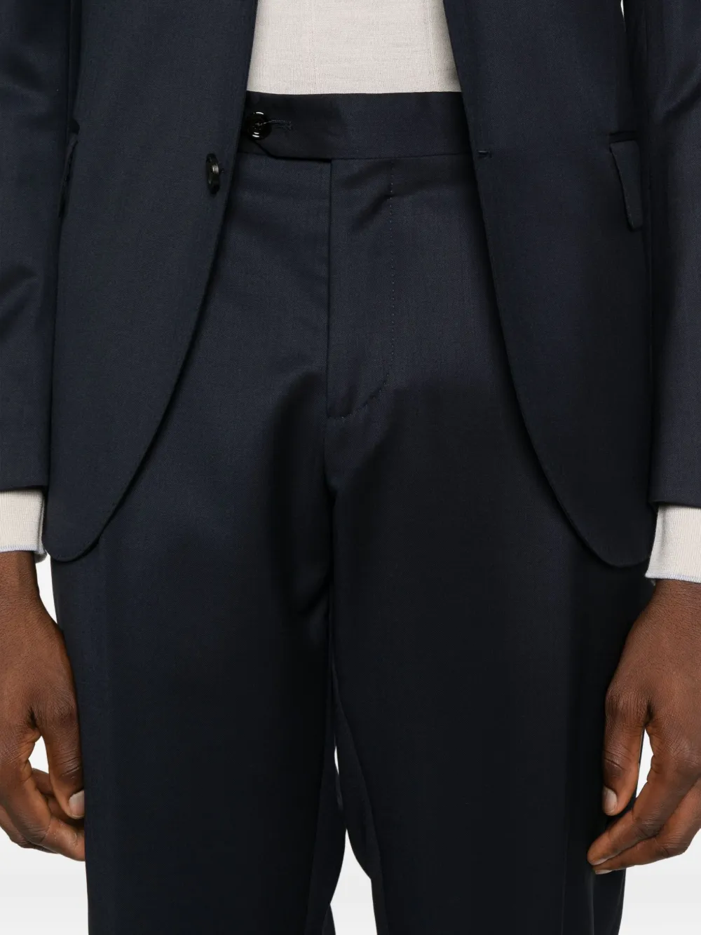 Lardini Pak met enkele rij knopen Blauw