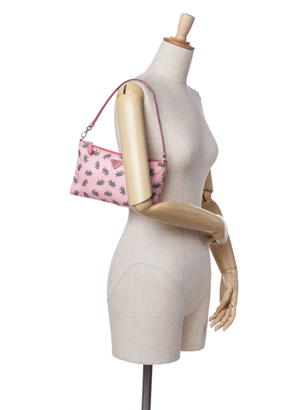 Prada Pre-Owned 2000-2013 Printed Tessuto St Elephant Pochette shoulder bag | Pre-Owned | Image 2