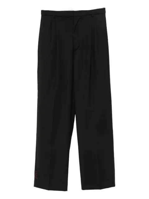 AMARÁNTO pleat-detail trousers