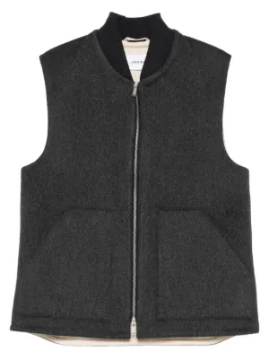 Jil Sander ウールベスト | グレー | FARFETCH JP