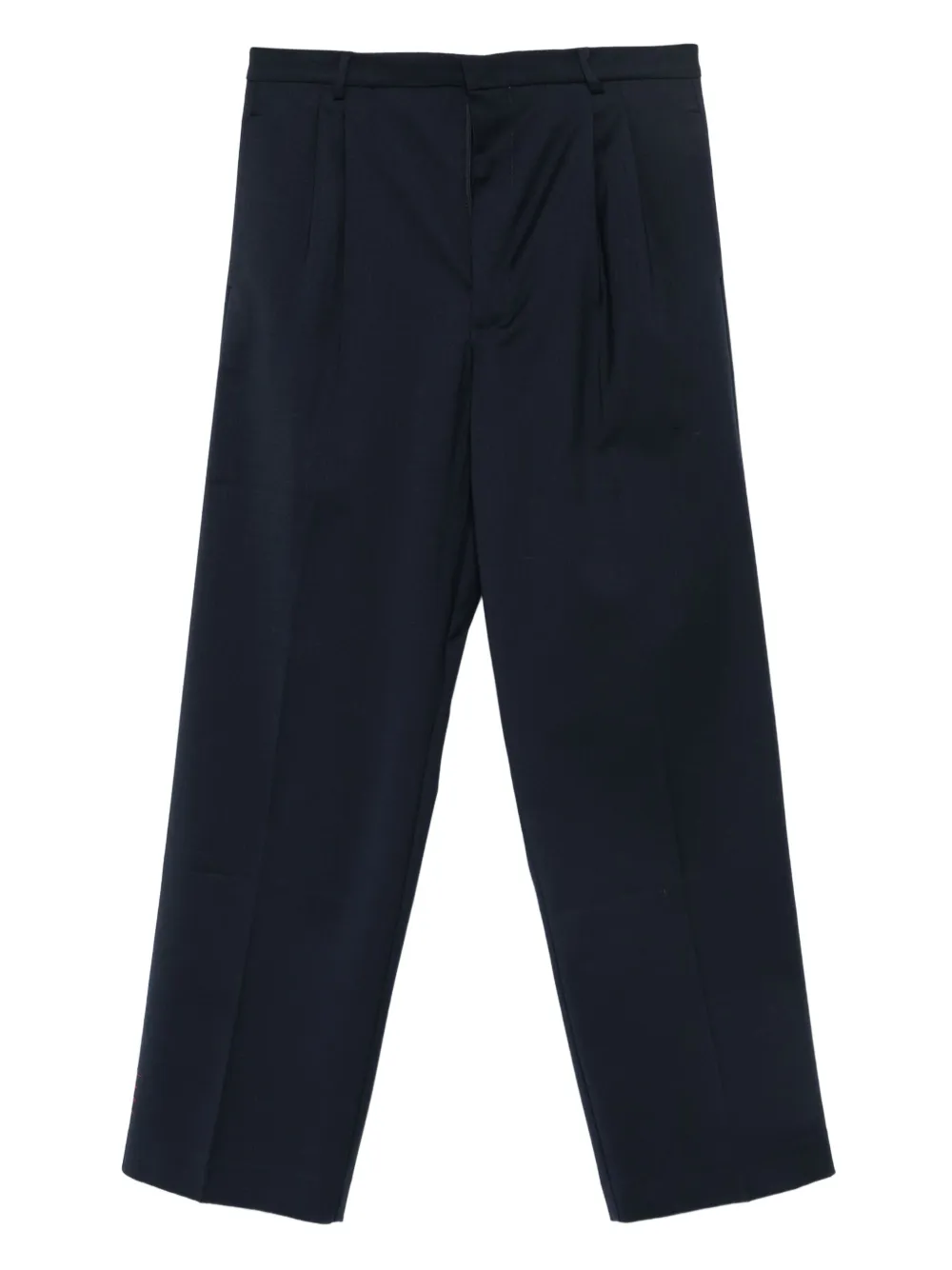 AMARÁNTO pleat-detail trousers | Blue | Image 1