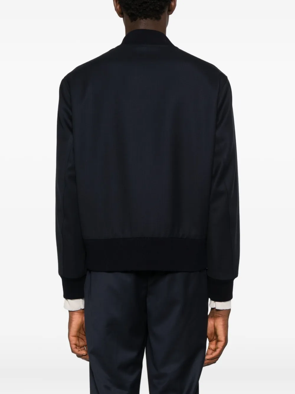 Lardini Bomberjack met rits Blauw