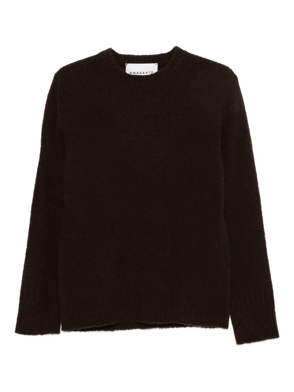 AMARÁNTO crew-neck sweater | Brown | Image 1