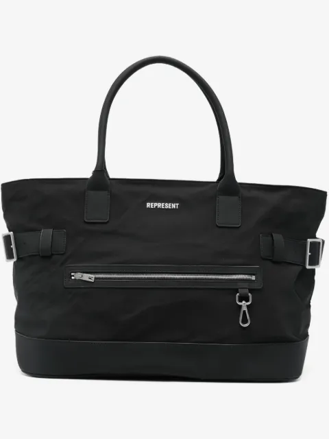 Represent buckle zip tote bag