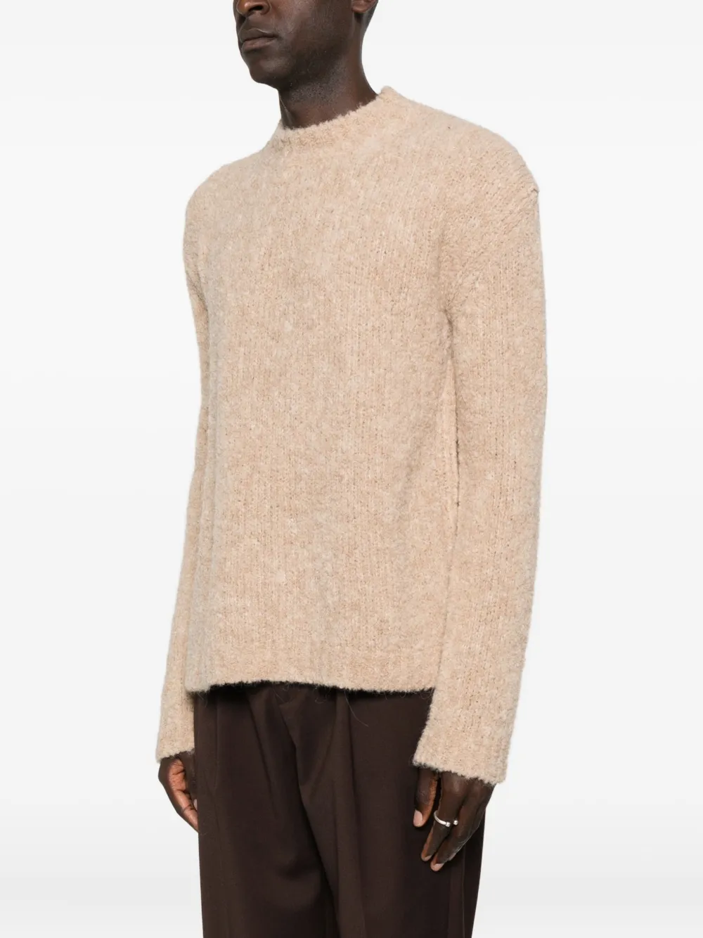  Amaránto Crew-neck Sweater - Neutrals 