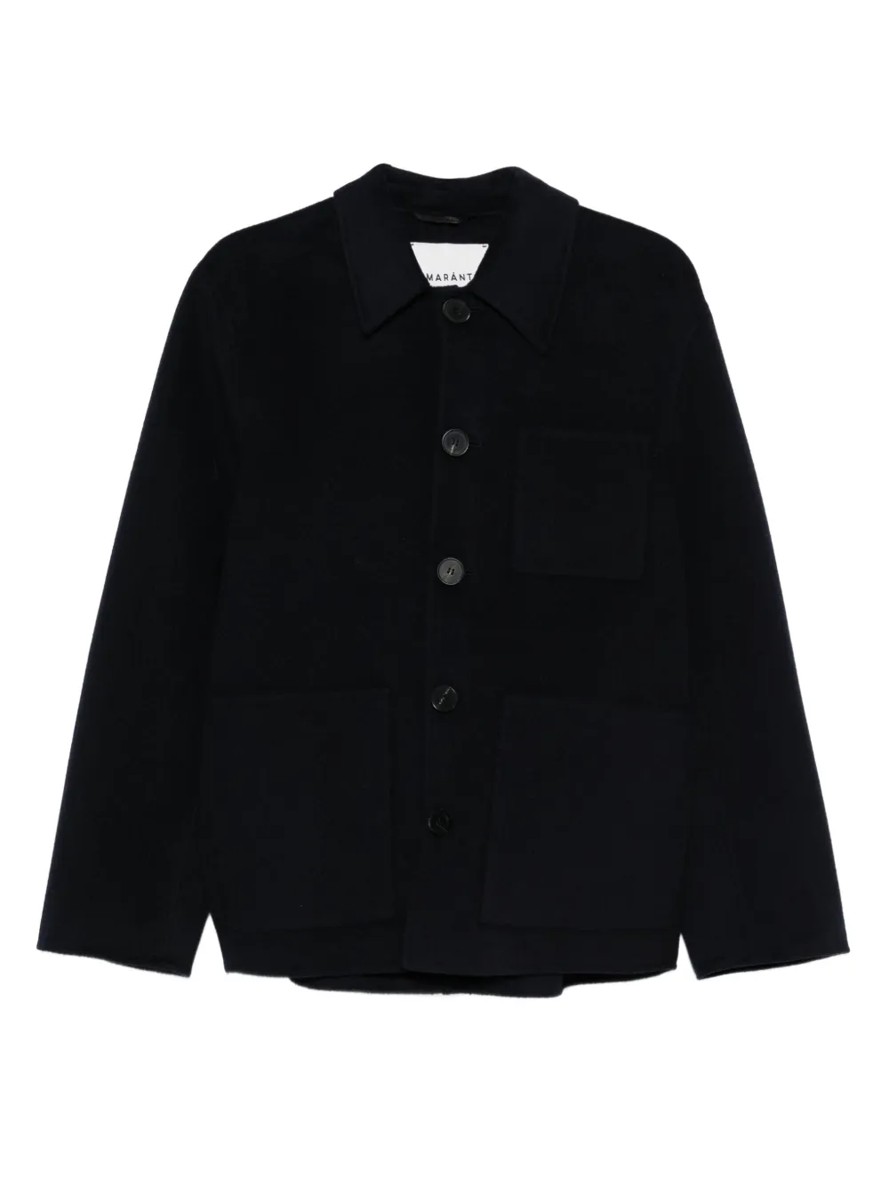 AMARÁNTO abrigo con cuello de pico | negro | Image 1