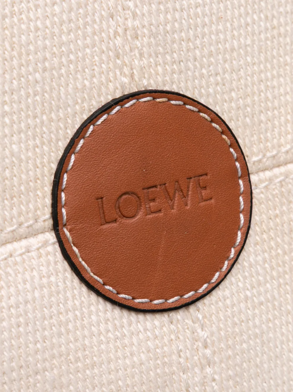 Pre-owned Loewe 2000-2024 Large Canvas Cushion Tote Bag