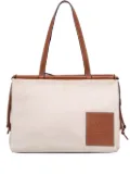 Loewe Pre-Owned 2000-2024 Large Canvas Cushion tote bag - Brown