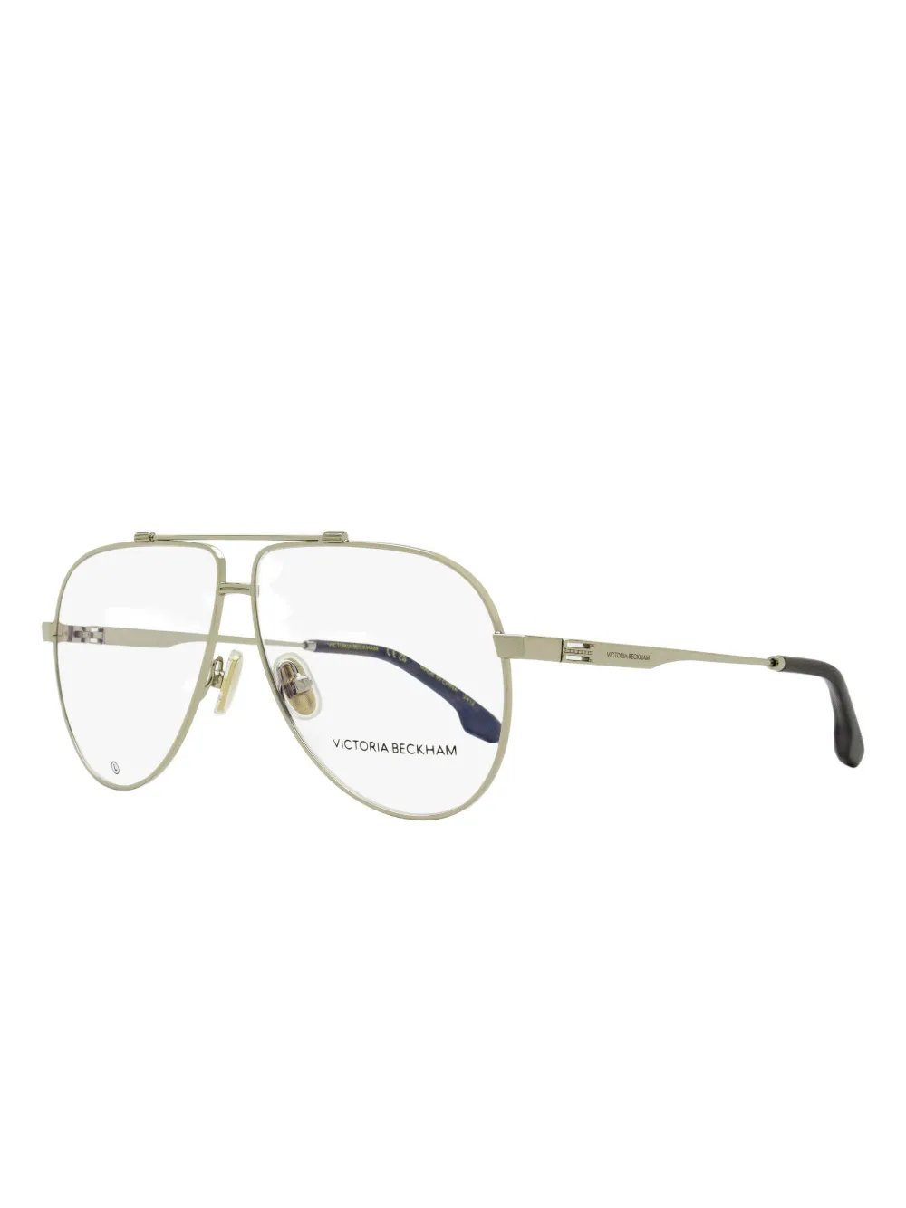 Victoria Beckham Eyewear Bril met piloten montuur Zilver