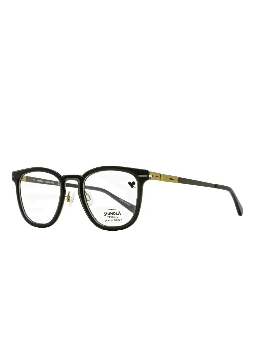 Shinola keyhole-bridge square glasses | Men | Image 2