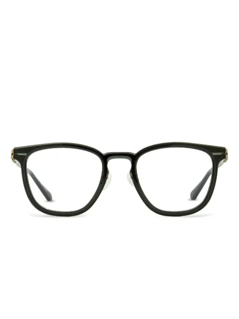 Shinola keyhole-bridge square glasses