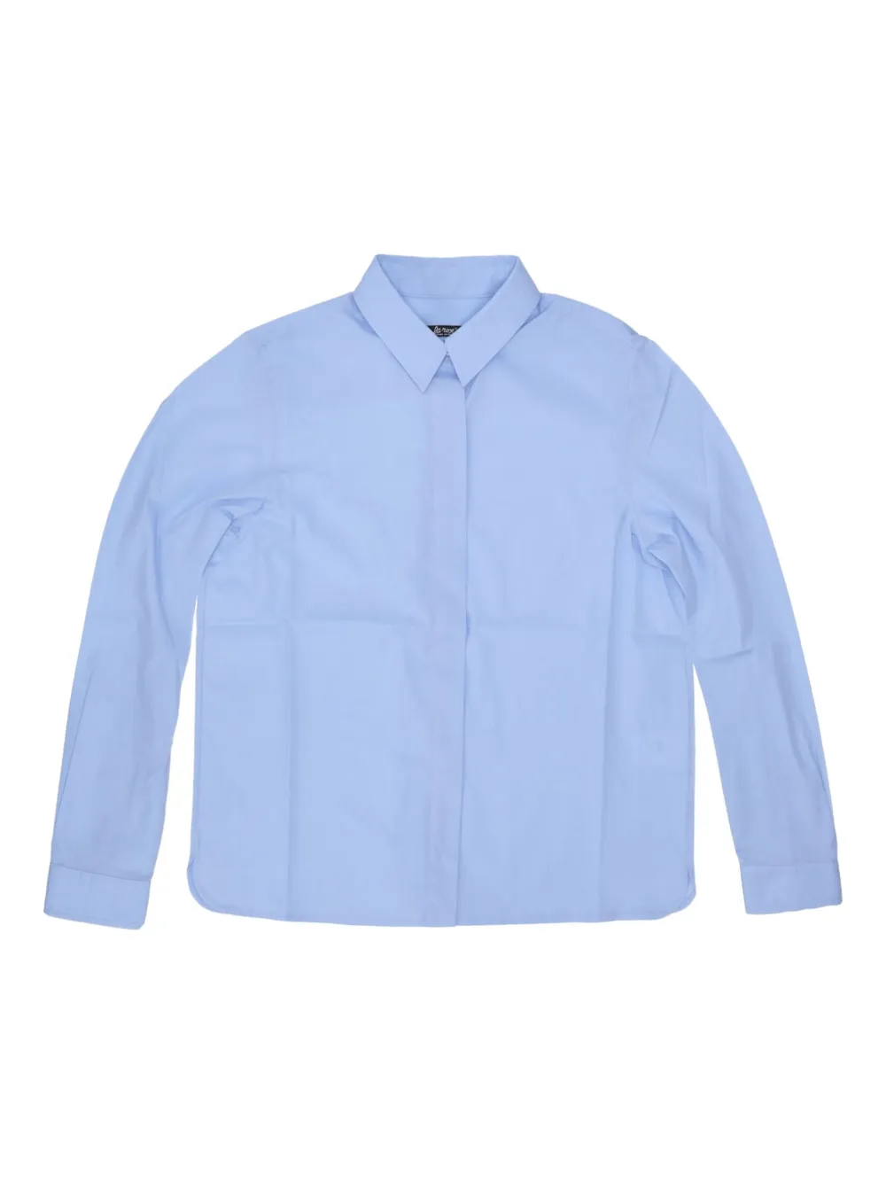 LA ROSE cotton-poplin shirt | Blue | Image 1