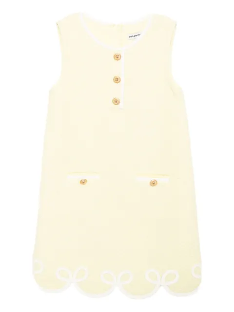 Self-Portrait Kids tweed pocket skirt