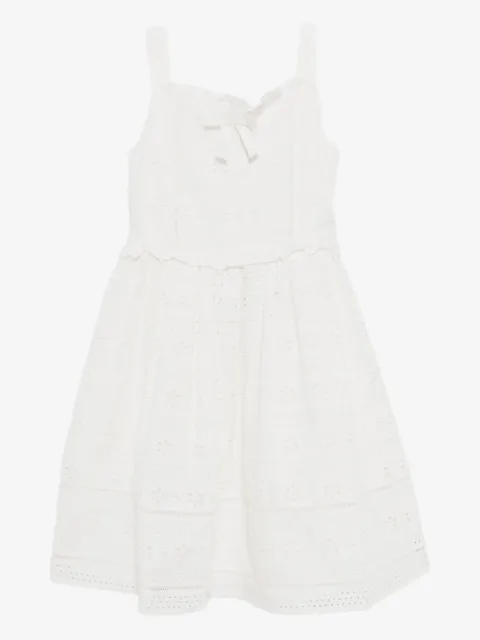 Self-Portrait Kids vestido con bordado