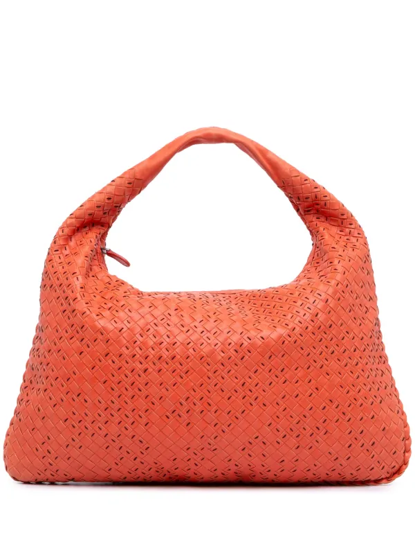 Hobo Bag Orange Shoulder Bag Bottega Veneta Pre-Owned 2010