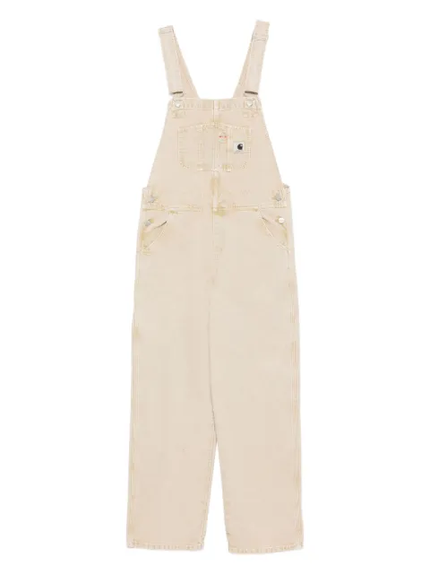 Carhartt WIP Bib button-fastening pocket dungaree