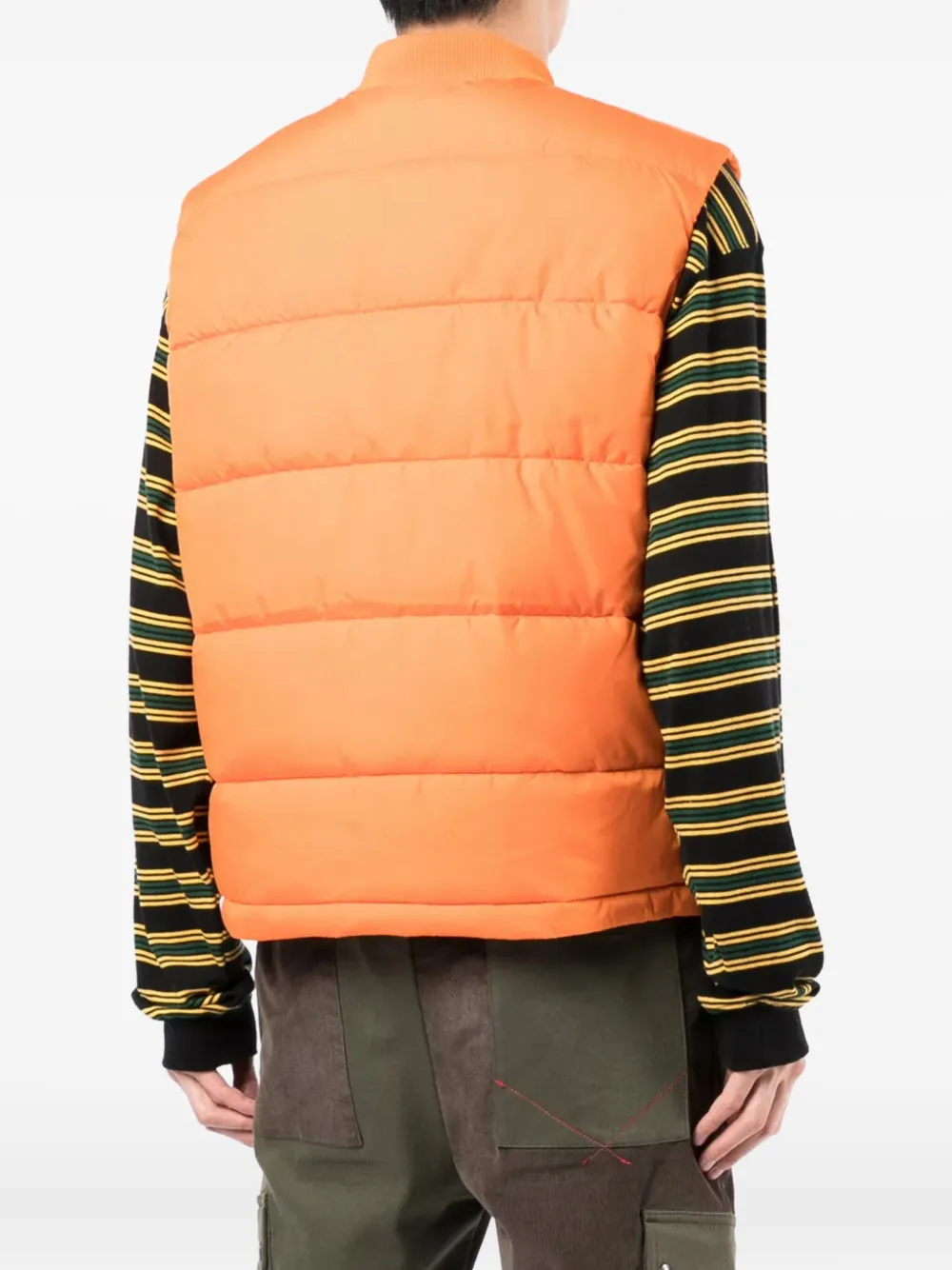 Alpha Industries Bodywarmer met logopatch Oranje