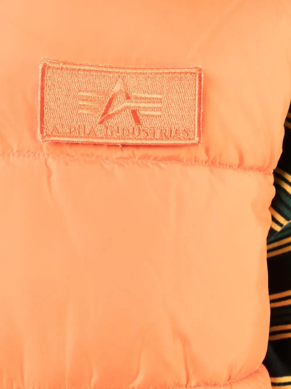 Alpha Industries Bodywarmer met logopatch Oranje