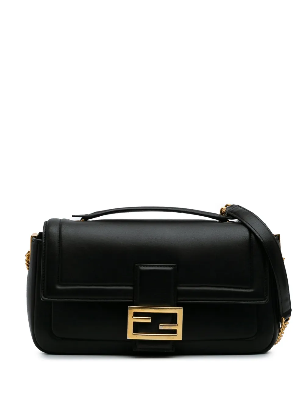 2010-2024 Leather Chain Baguette shoulder bag