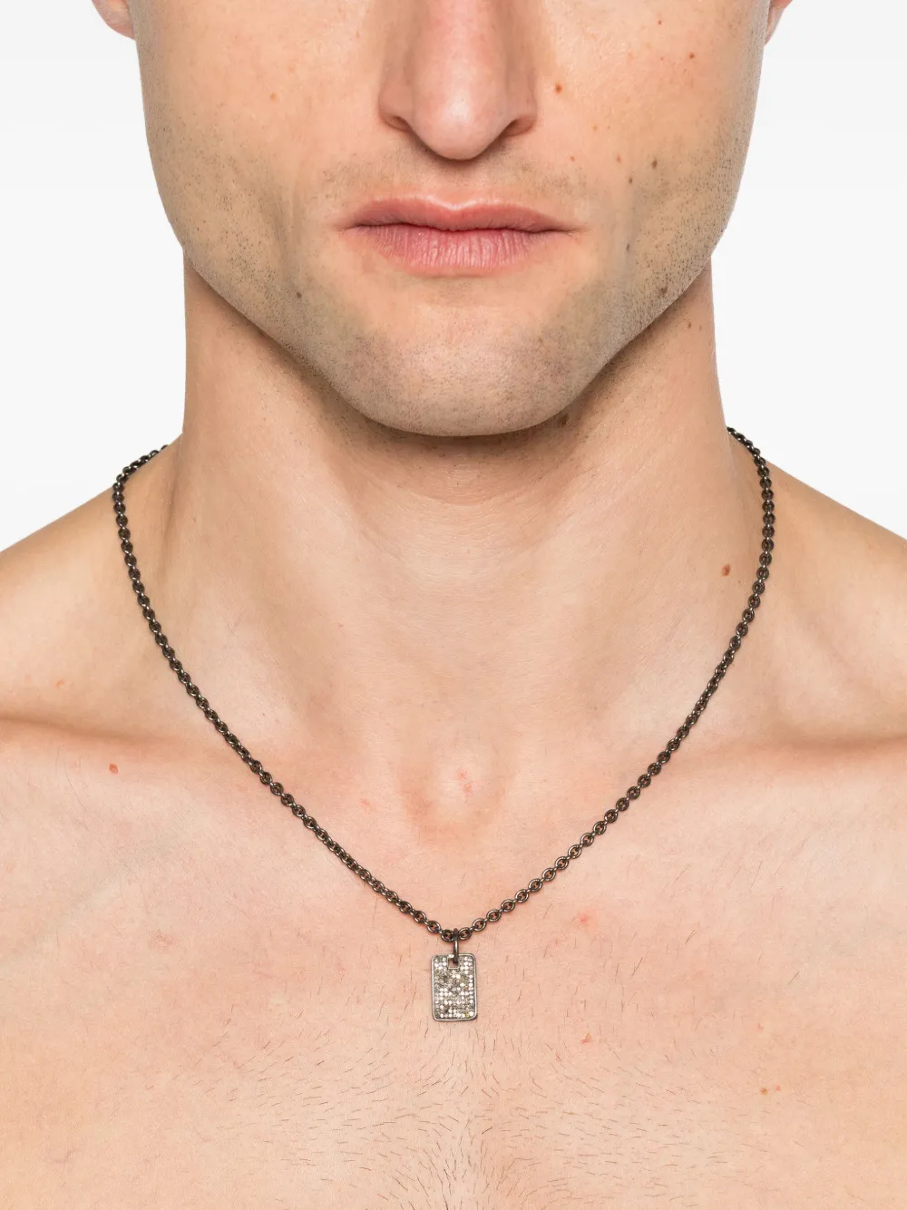 KUNDO collar con dije de diamante | Hombre | Image 2