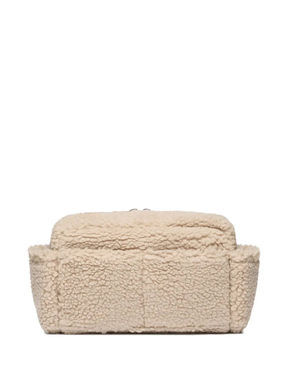 Tiba + Marl Inka teddy-textured zip-top stroller bag | Image 2