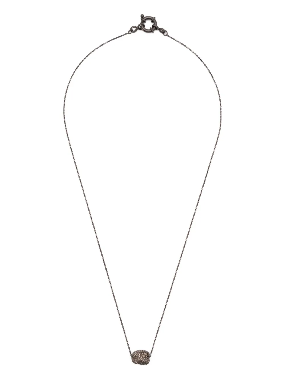 KUNDO diamond-pavé necklace | Silver | Image 1
