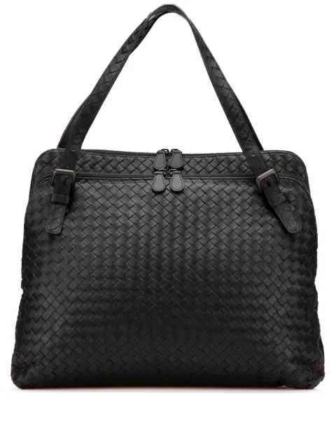 Bottega Veneta Pre-Owned 2012-2025 Intrecciato Aktentasche aus Nappaleder