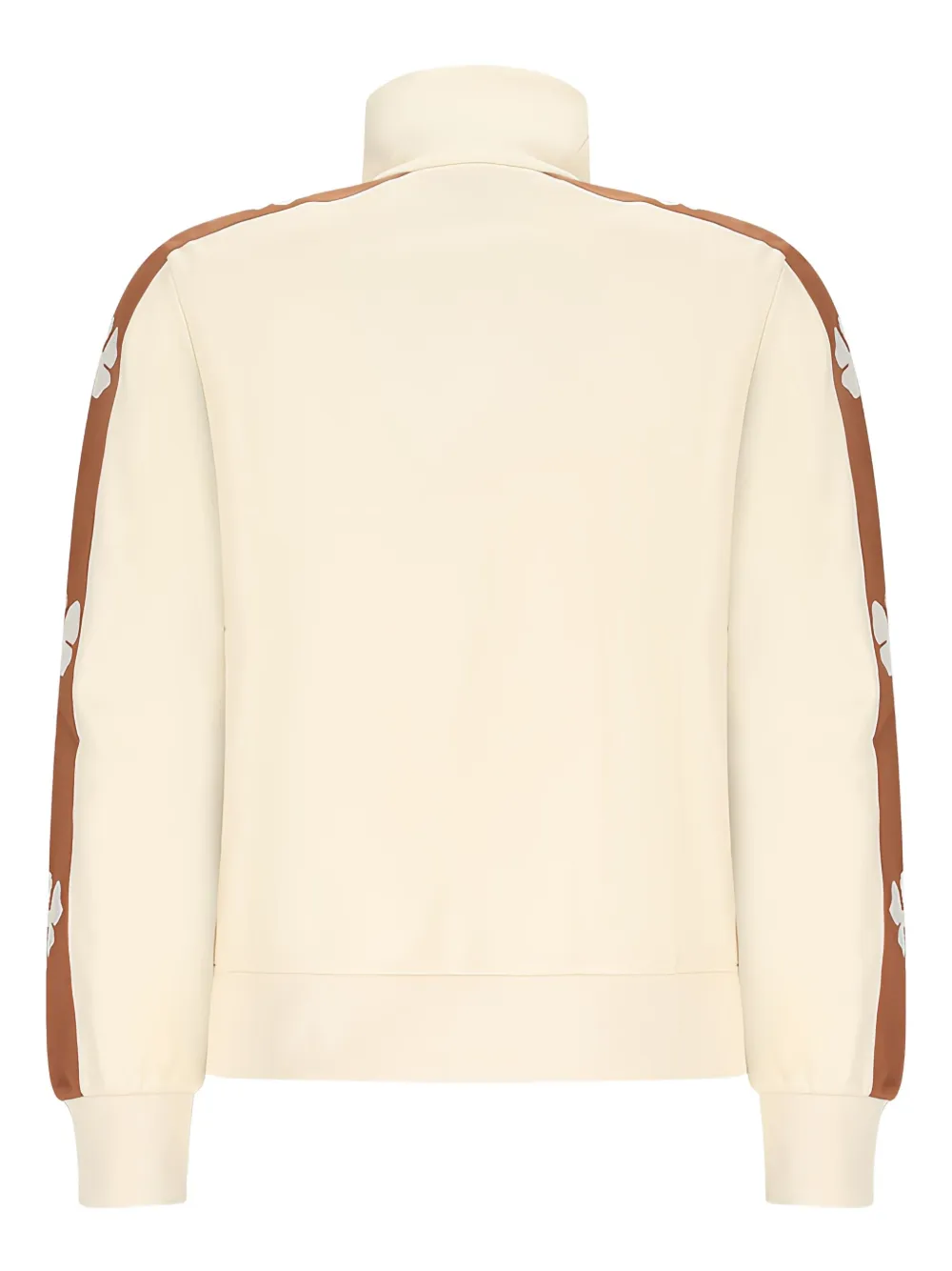 Autry embellished-sleeve track jacket Beige
