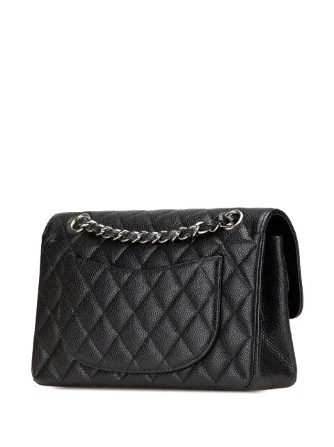 CHANEL Pre-Owned 2012 Medium Classic Caviar Double Flap shoulder bag