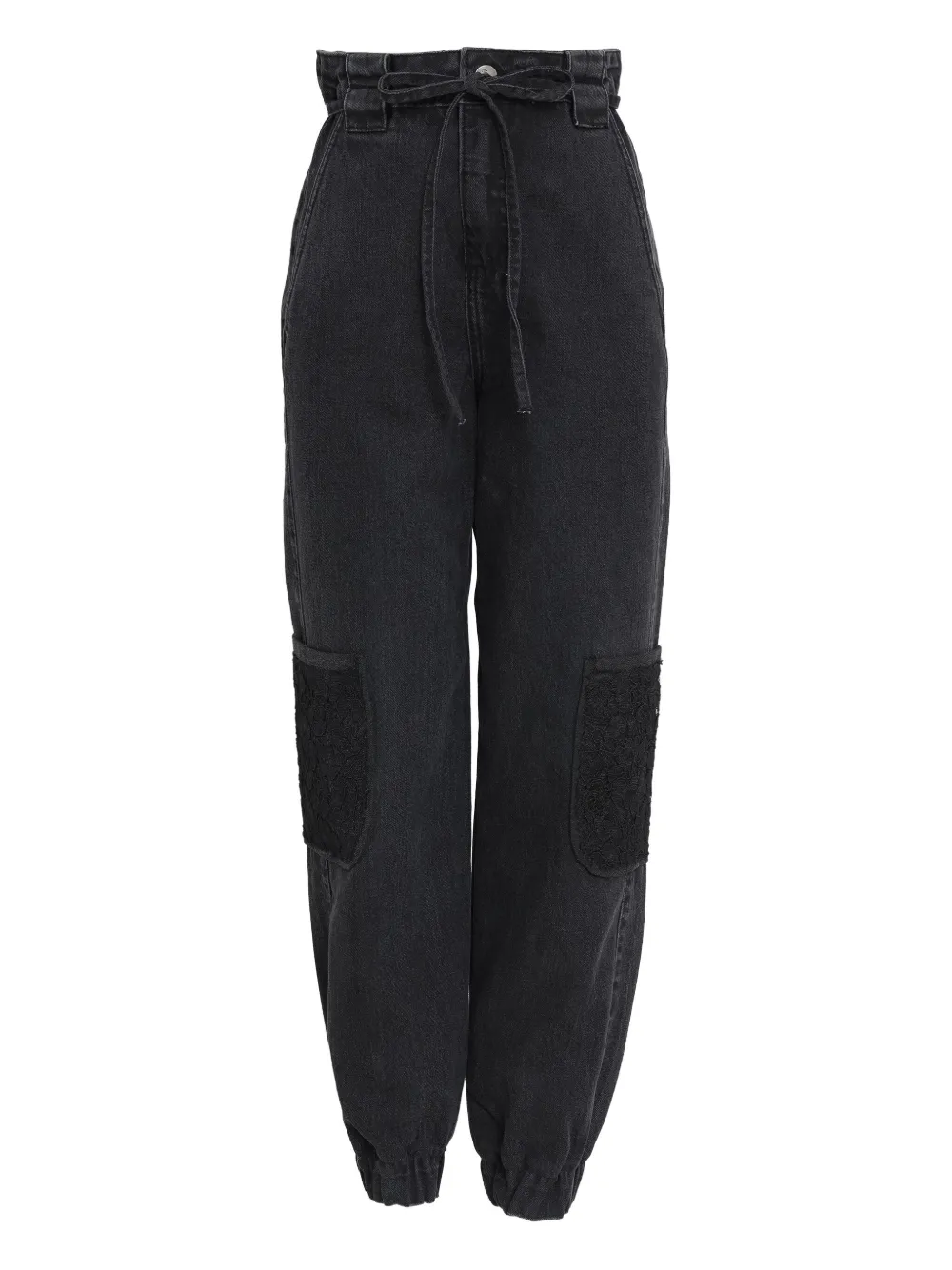 Lethicia Bronstein Lupita Lace-patch Cargo Pants