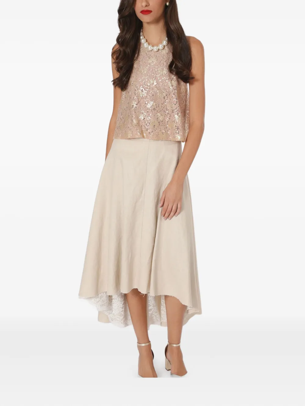 Lethicia Bronstein Gerbera reversible lace blouse | Blouses | Image 2