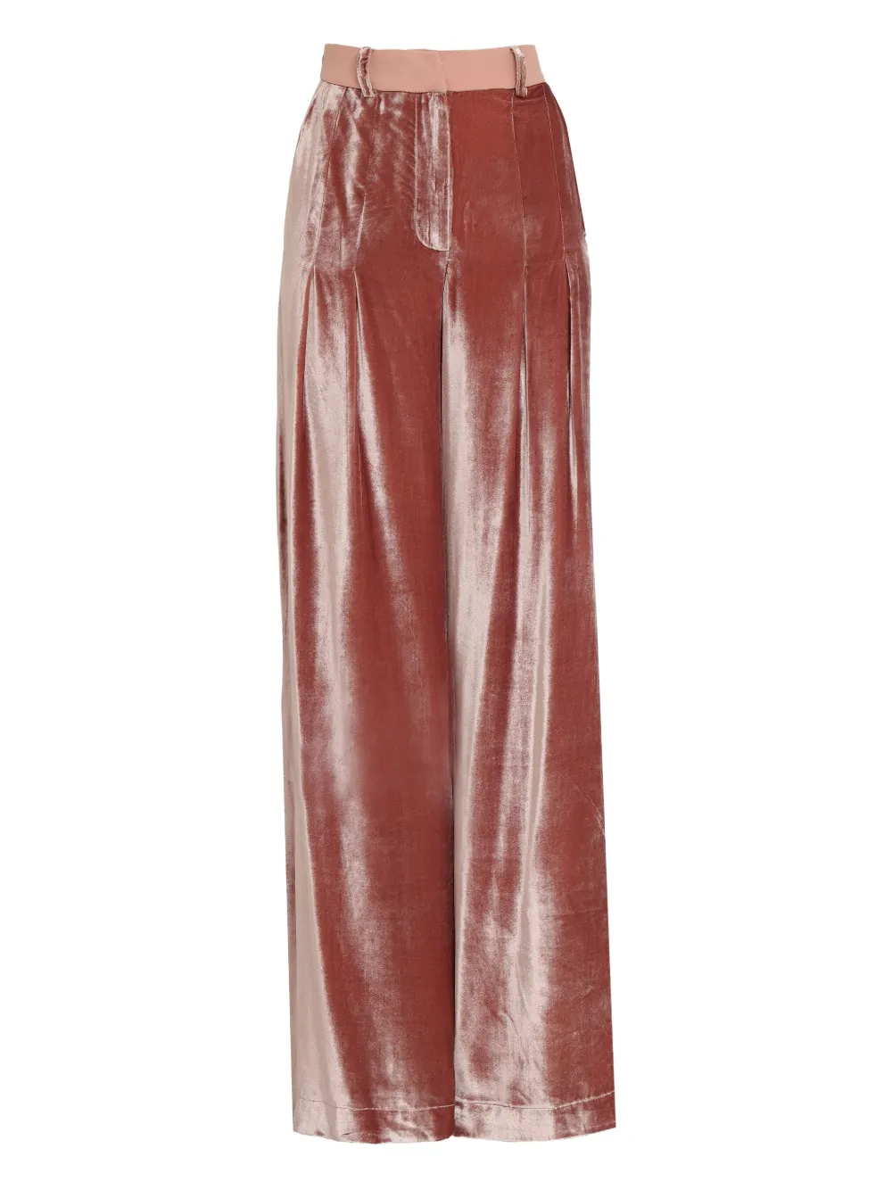 Lethicia Bronstein Alda geplooide broek Roze