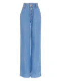 Lethicia Bronstein button-details denim - Blue