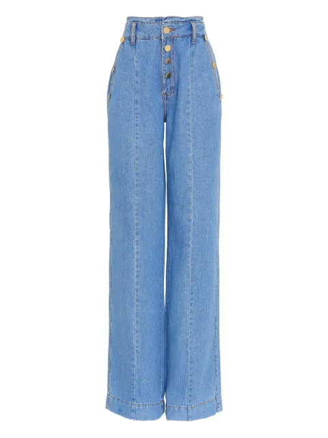 Lethicia Bronstein button-details denim