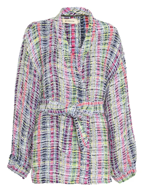 Lethicia Bronstein tweed belted jacket
