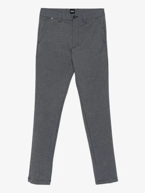 BOSS patterned trousers
