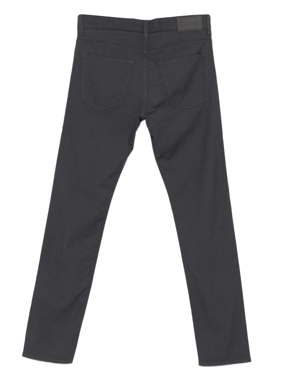 BOSS Katoenen broek Grijs