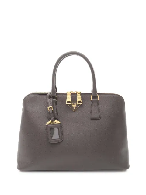 Prada Pre-Owned 2010-2025 Large Saffiano Lux Promenade satchel