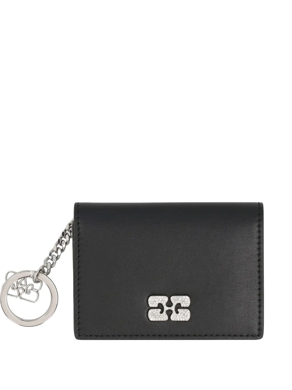 GANNI Bou card holder - Nero