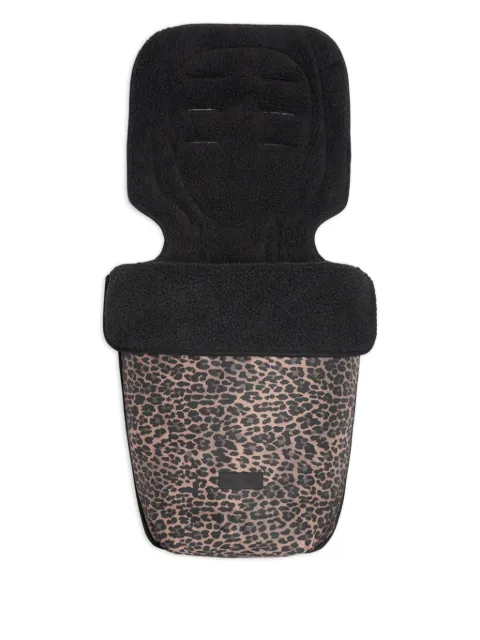 Tiba + Marl leopard-print stroller footmuff