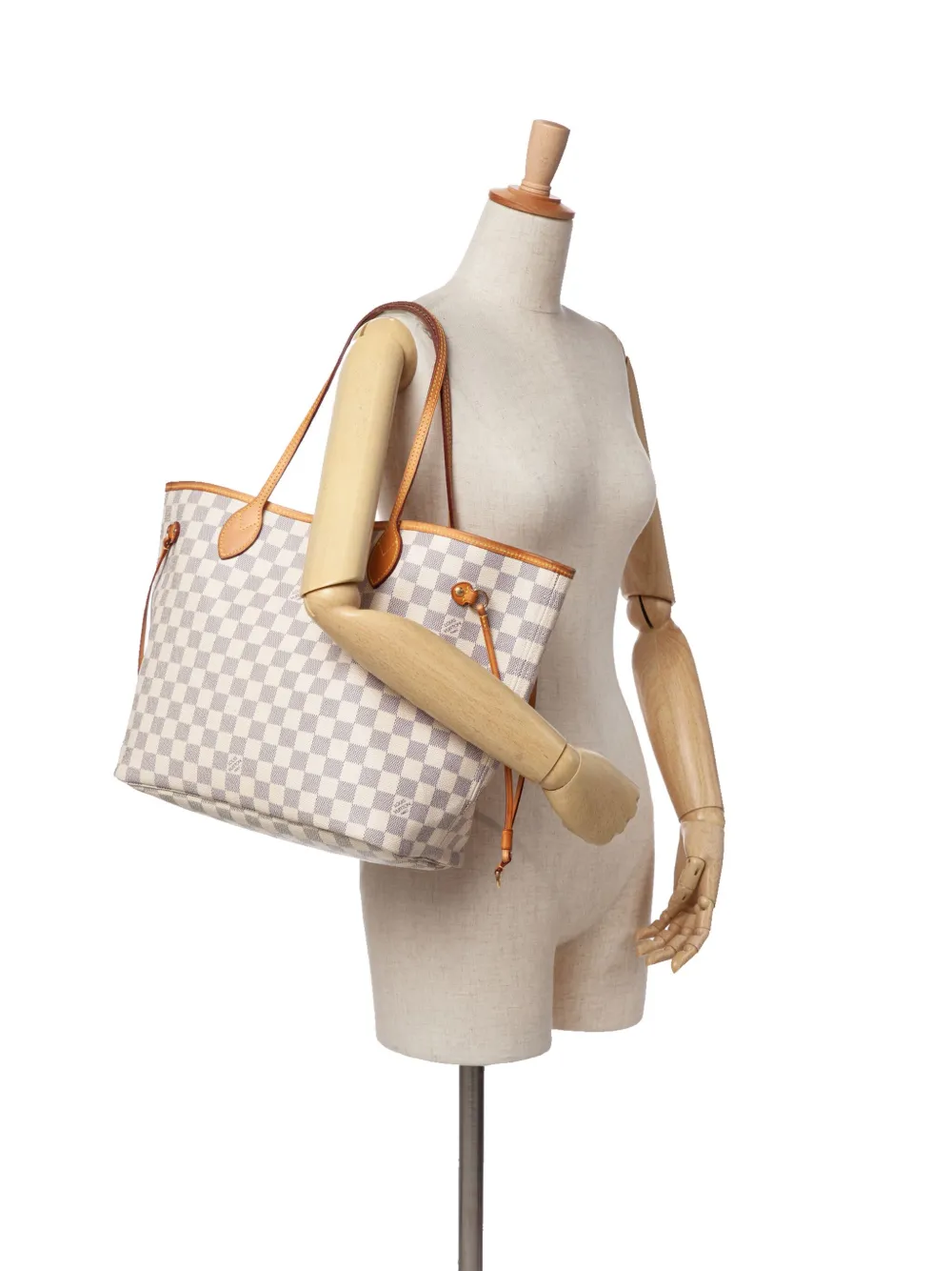 Louis Vuitton Pre-Owned 2013 Damier Azur Neverfull MM tote bag | Pre-Owned | Image 2