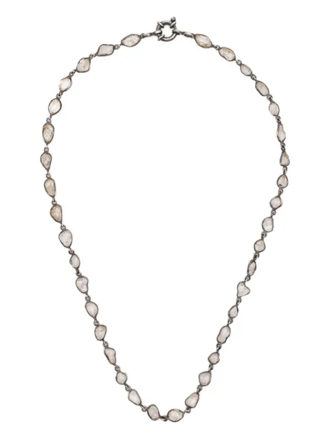 KUNDO sterling silver quartz necklace